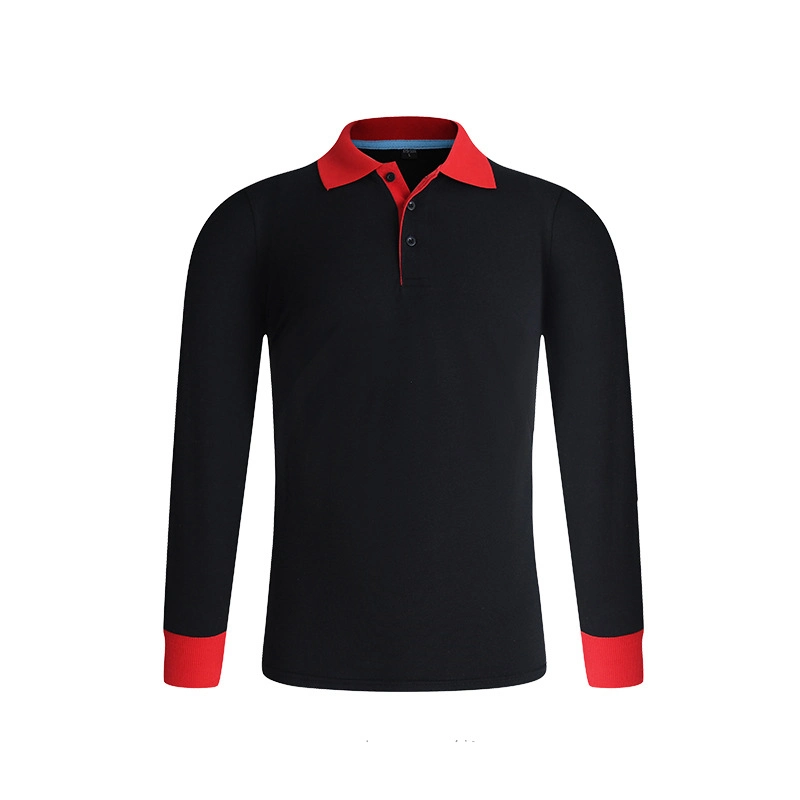 OEM Factory Production Men&prime;s T-Shirt Long-Sleeved Polo Shirt Custom Golf Polo Shirt