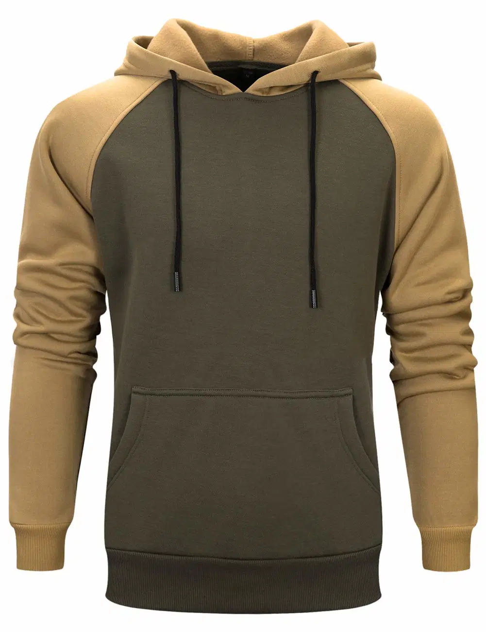 High Quality Men Cotton Fleece Custom Blank Us Size Hoodie Fashion Print Logo Kange Pockets Hoodie