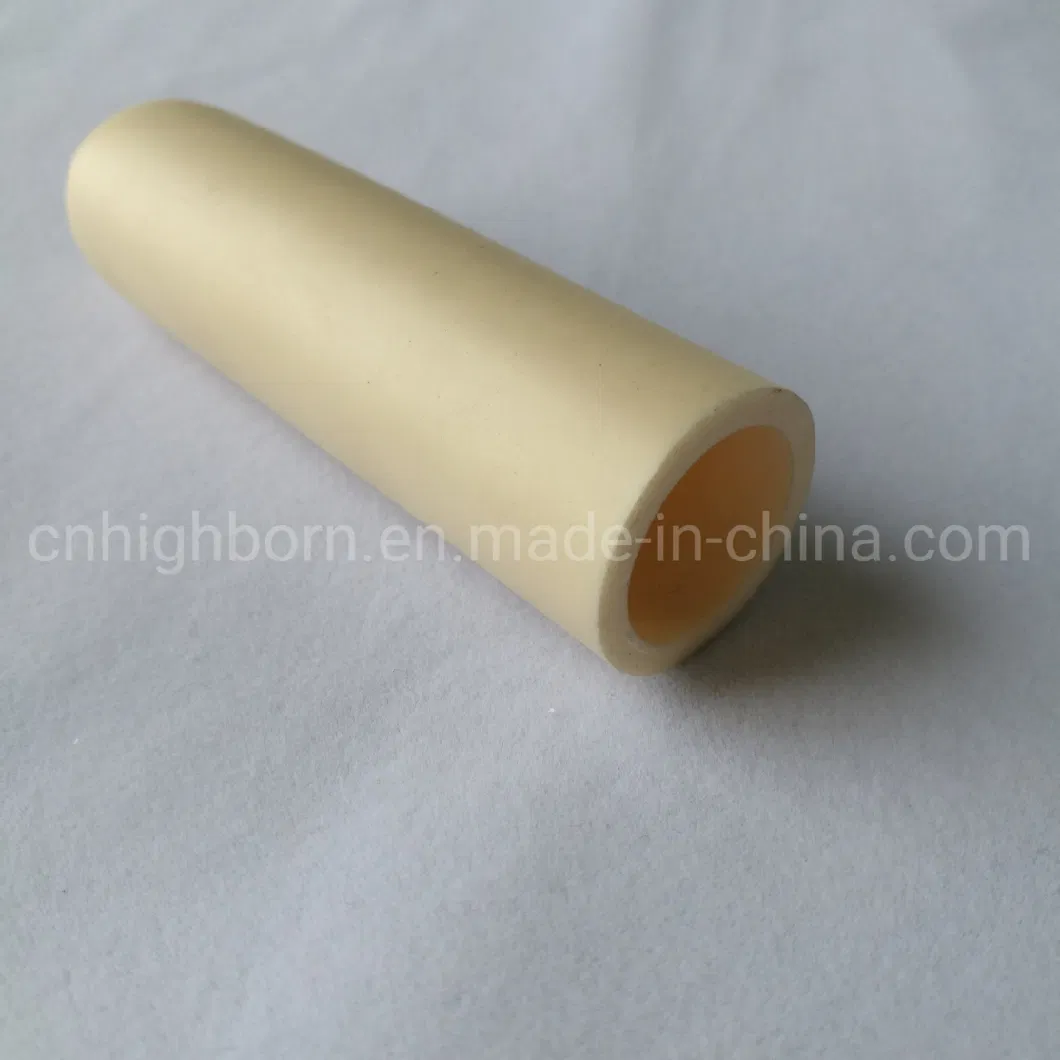 Wear Resistance One End Closed Alumina Ceramic Insulation Sleeve Used for Vacuum Funace