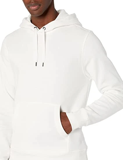 Mens Hoodie Long-Sleeved Drawstring Pocket Casual Pullover