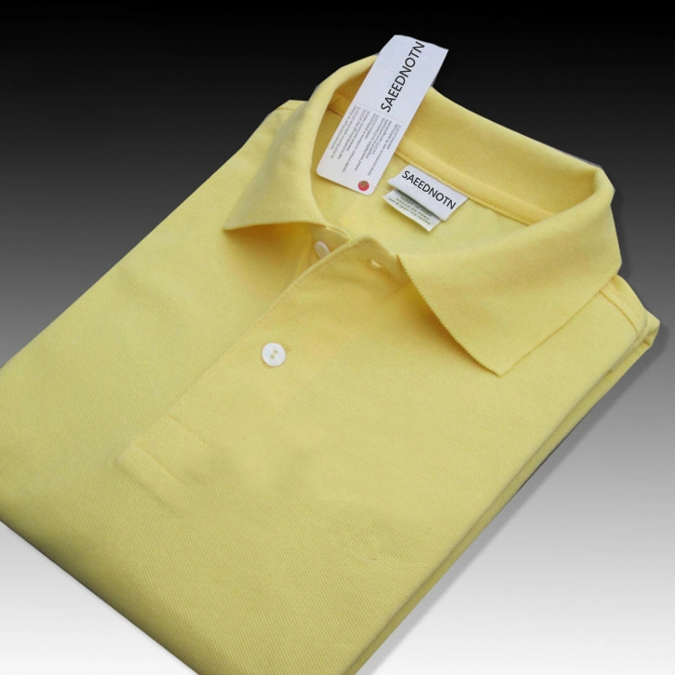 China OEM Service Free Sample Men&prime;s 100% Cotton Pique Polo Shirt China Factory