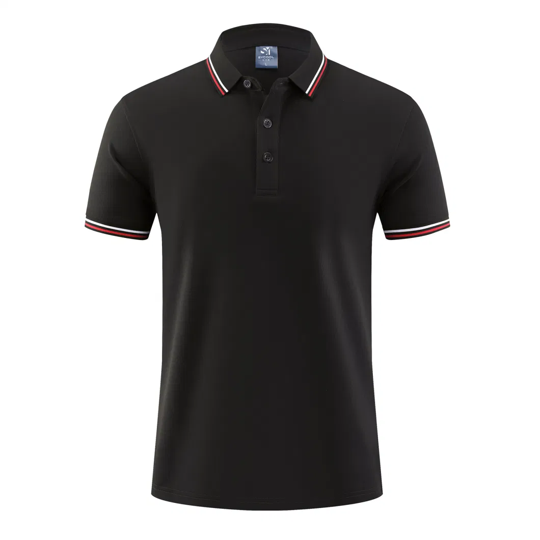 Wholesale Custom Personalized Embroidered Cotton Short Sleeves Polo Shirts