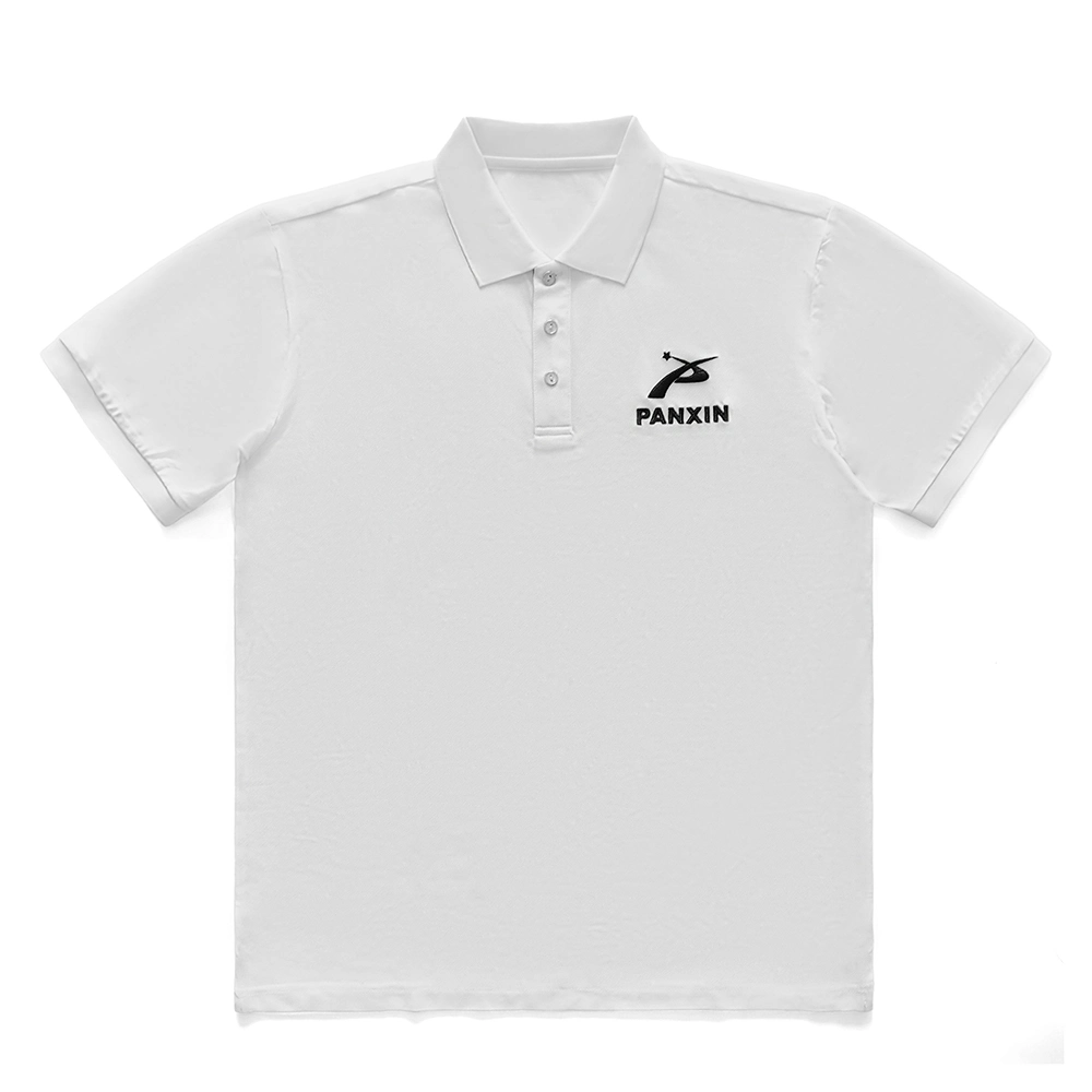 Personalized Custom Men Golf T-Shirts Plus Size Custom Logo Knitted Fabric Summer Wear Polo Shirts