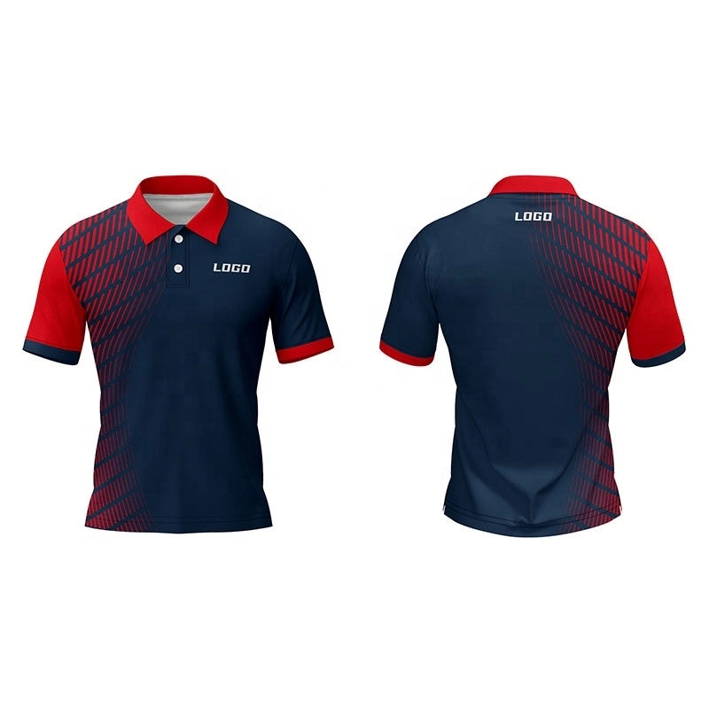 Personalized Pattern Sublimation Printing Men Clothes Custom Polo Shirt