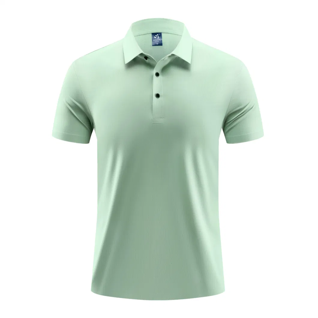 Personalized for Men Custom Digital Printed Logo Add Your Own Design Polo Shirts