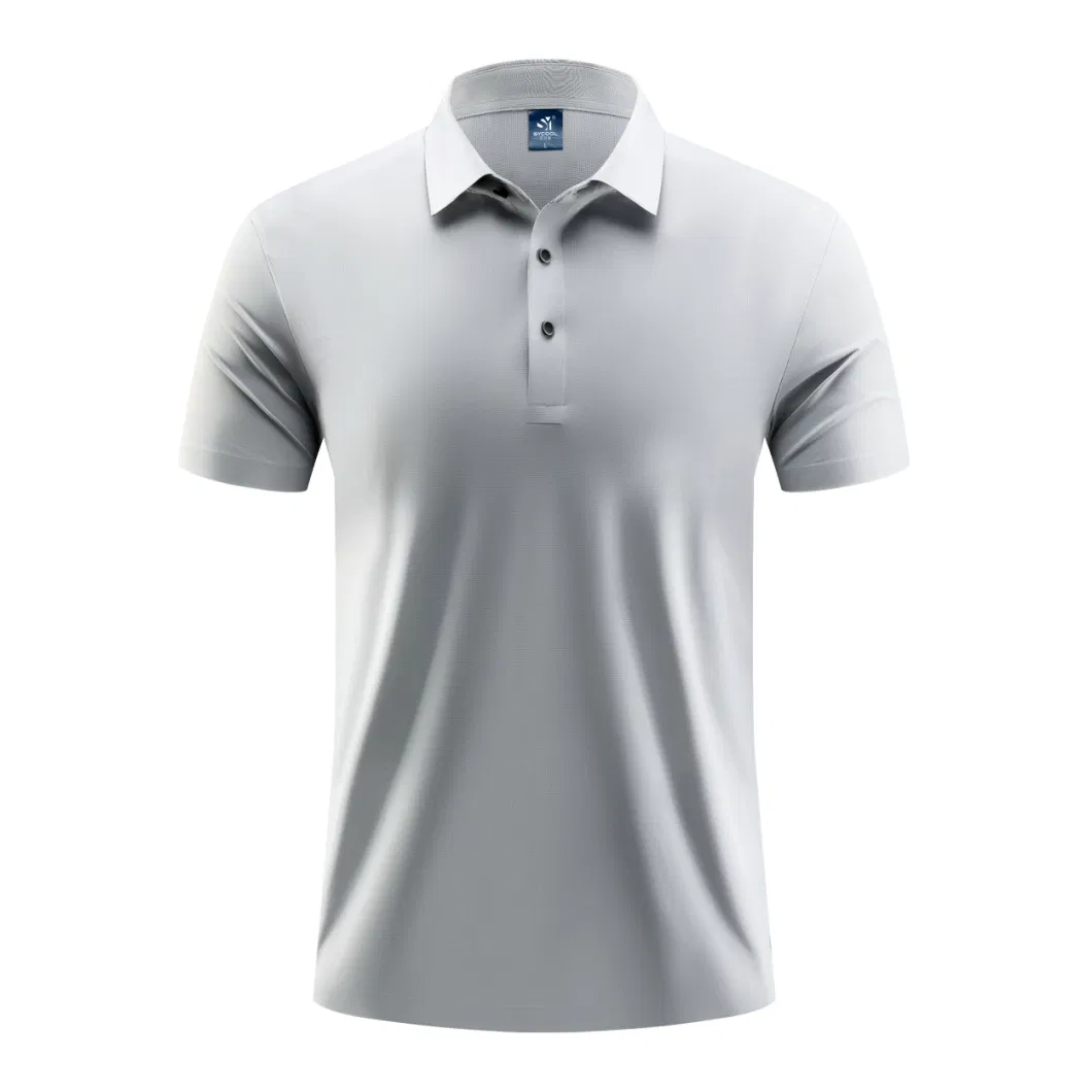 Personalized for Men Custom Digital Printed Logo Add Your Own Design Polo Shirts