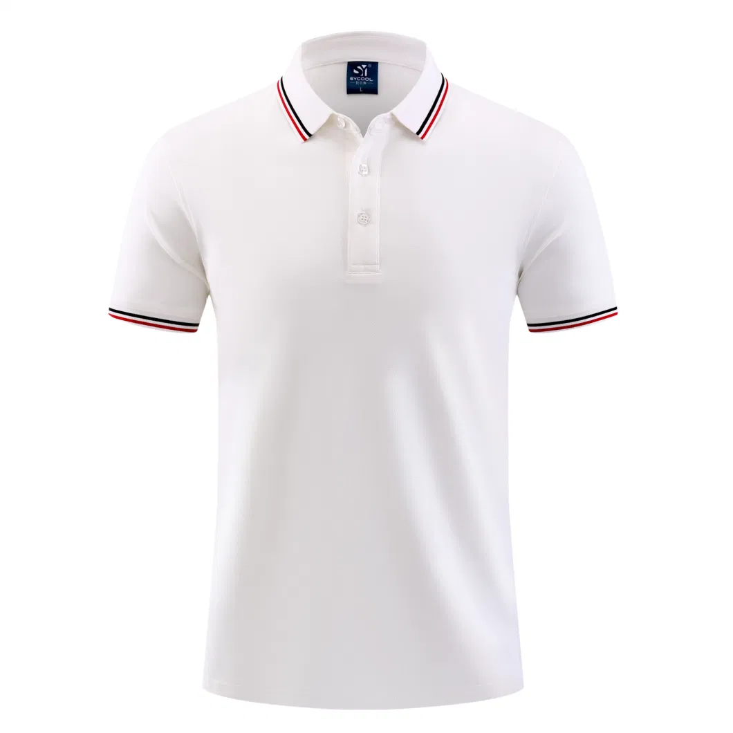 Wholesale Custom Personalized Embroidered Cotton Short Sleeves Polo Shirts