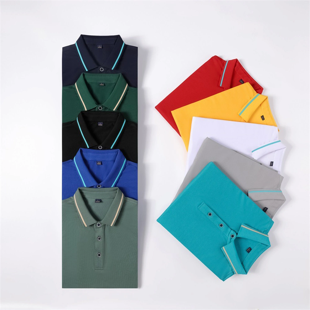 100% Cotton 100% Polyester T Shirt Men Polo Tshirts Unisex Golf Shirt Women S Men S Polo Tee Polo Shirts Casual Print OEM