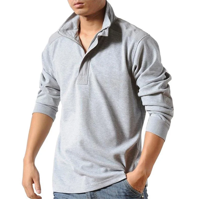 Casual Shirts Men Autumn Loose Long Sleeved Shirts