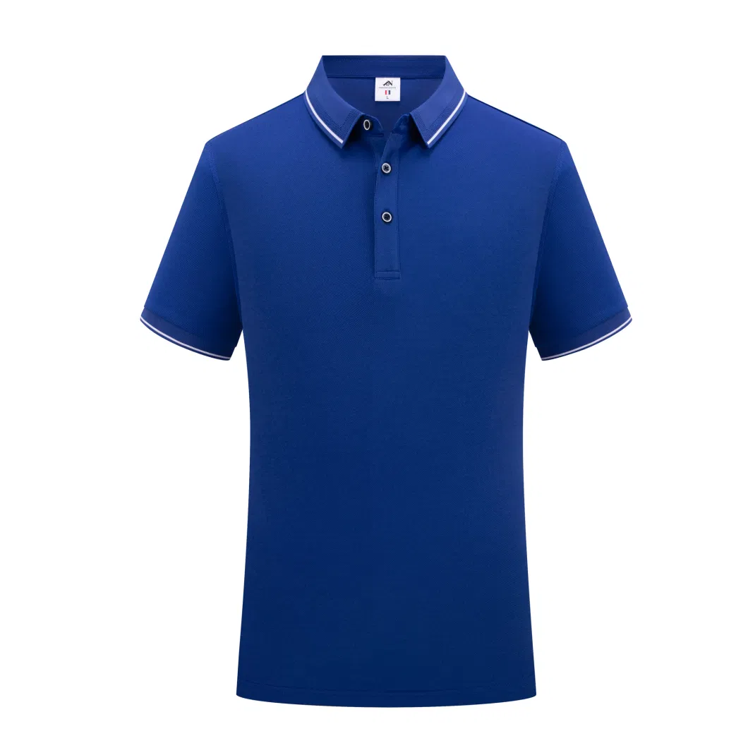 Men&prime;s Custom Polo Golf Shirt Custom Embroidered Polo Shirt Custom Logo Polo Shirt