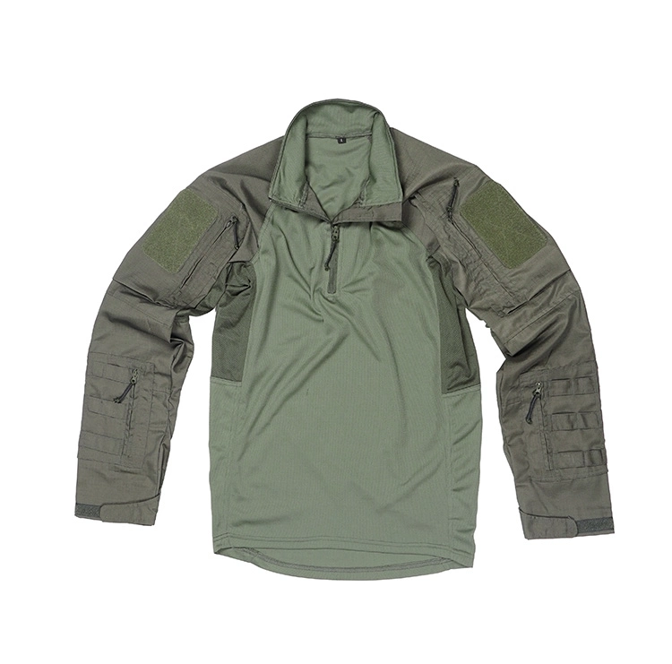 Sabado Outdoor Men Breathable Customized Camouflage Tactical Uniform Hunting Wear Clothing Long-Sleeved Tactico Shirt