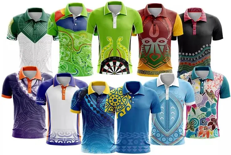 High Quality Custom Jersey Embroidered Print Breathable Short Sleeve Polo Shirt