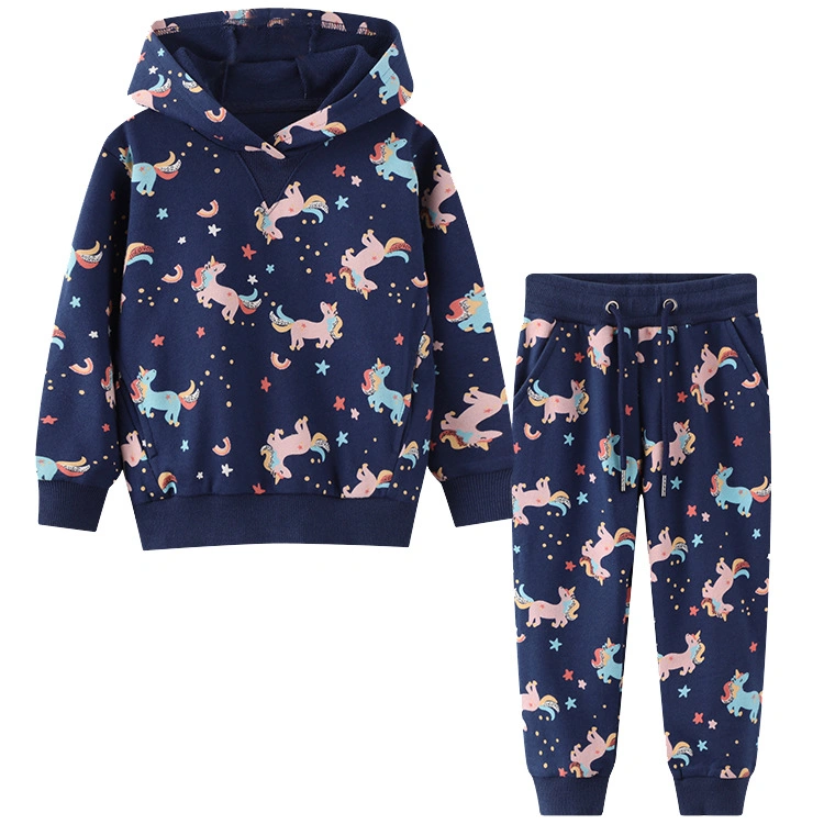 Wholesale Hoodies Kids Tracksuits Bulk Custom Sweatsuit Sweatsuit Sets Unisex