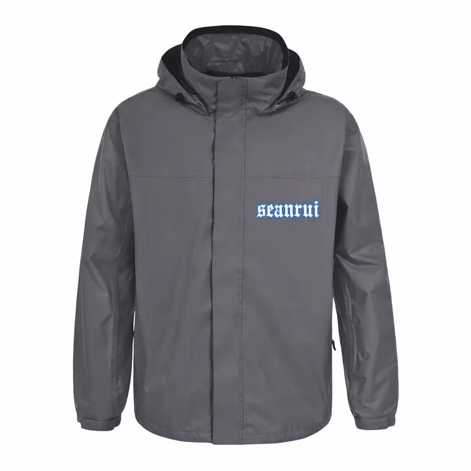 New Fashion Windjacket Polyester Joggers Long Sleeve Sport Waterproof for Men