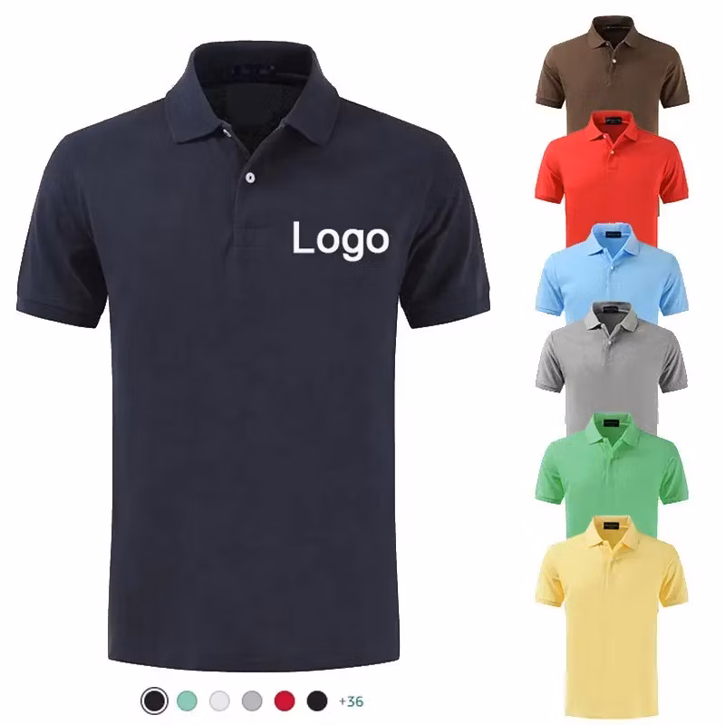 Custom Logo Blank Printed Mens Cheap Polo Cotton Custom Polo Shirt Mens Clothing Men Shirts