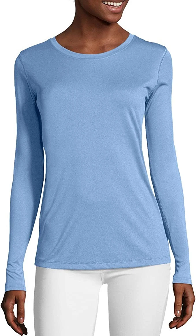 Women&prime;s Sport Cool Dri Performance Long Sleeve T-Shirt