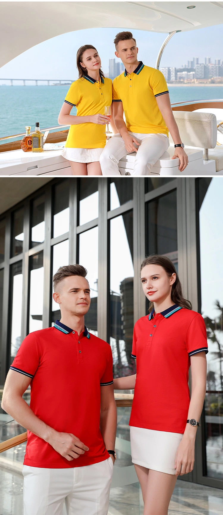 2021 High Quality Embroidered Unisex Custom Logo Kaos Polos Men Polo-Shirts Plain Golf Polo Blank Shirts