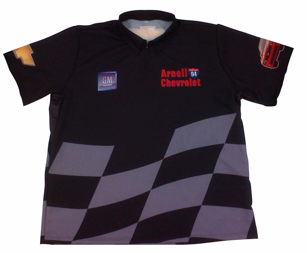 China Factory Men Auto OEM Customized Style Racing Shirt Motorcycle Jersey Custom Design Logo Full Over Printed