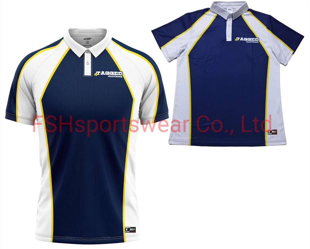 OEM Outdoors Work Wear Embroidered Breathable Golf Mens Custom Logo Polo Shirts