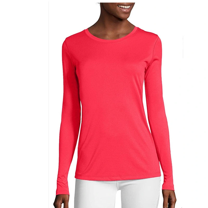 Women&prime;s Sport Cool Dri Performance Long Sleeve T-Shirt