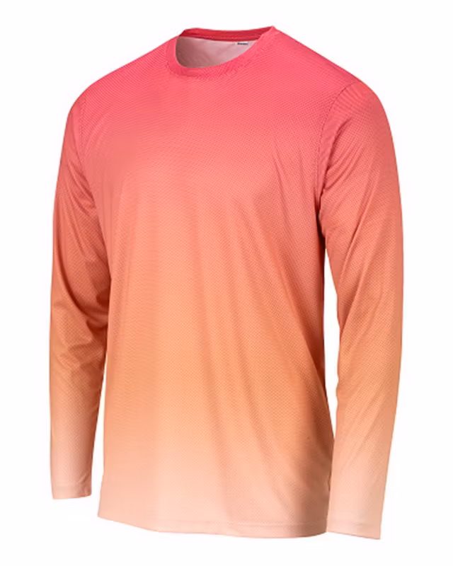 Top Quality Cheap Custom Black Blue Sublimted Design Men False Long Sleeve Sports Jerseys Graphic Crewneck T Shirt Plain Breathable Causal Shirts