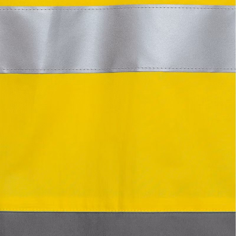 Stand Collar Autumn Full Sleeve Custom Color Oversized Heavy Cotton Safety Reflective Mens Shirt Jacket Mens Shirts