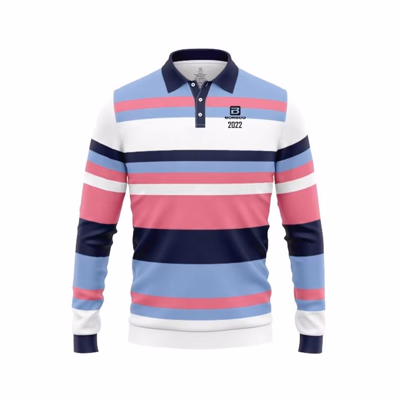 OEM Custom Logo Printed Sublimated Golf Polo T Shirt Custom Polo Shirt for Men