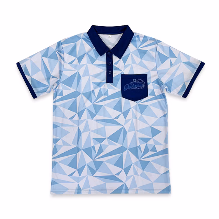 Wholesale 100% Polyester Polo Custom Mens T Shirt Custom Golf Polo Shirts Sublimation Polo Shirt for Men