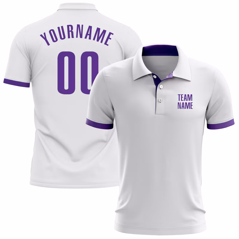 Wholesale Top Quality 100% Polyester Dryfit Short Sleeve Polo T-Shirt Custom Embroidery Logo Name Golf Polo Shirts Printed Letter T Shirt