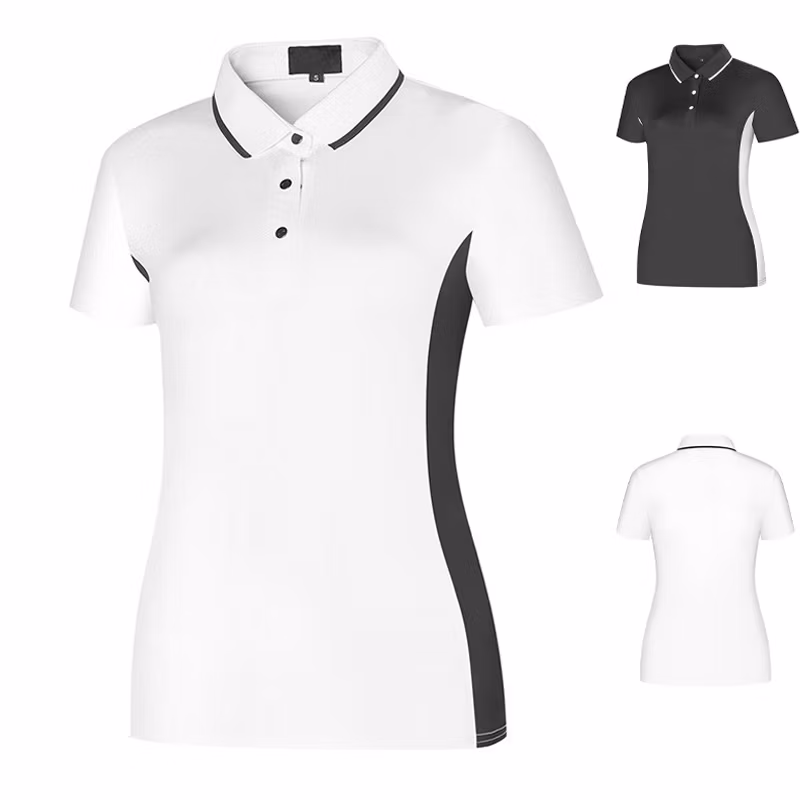 Womens Golf Shirt Performance Moisture Wicking Quick-Dry Golf Polo Shirts Summer Golf Sportswear