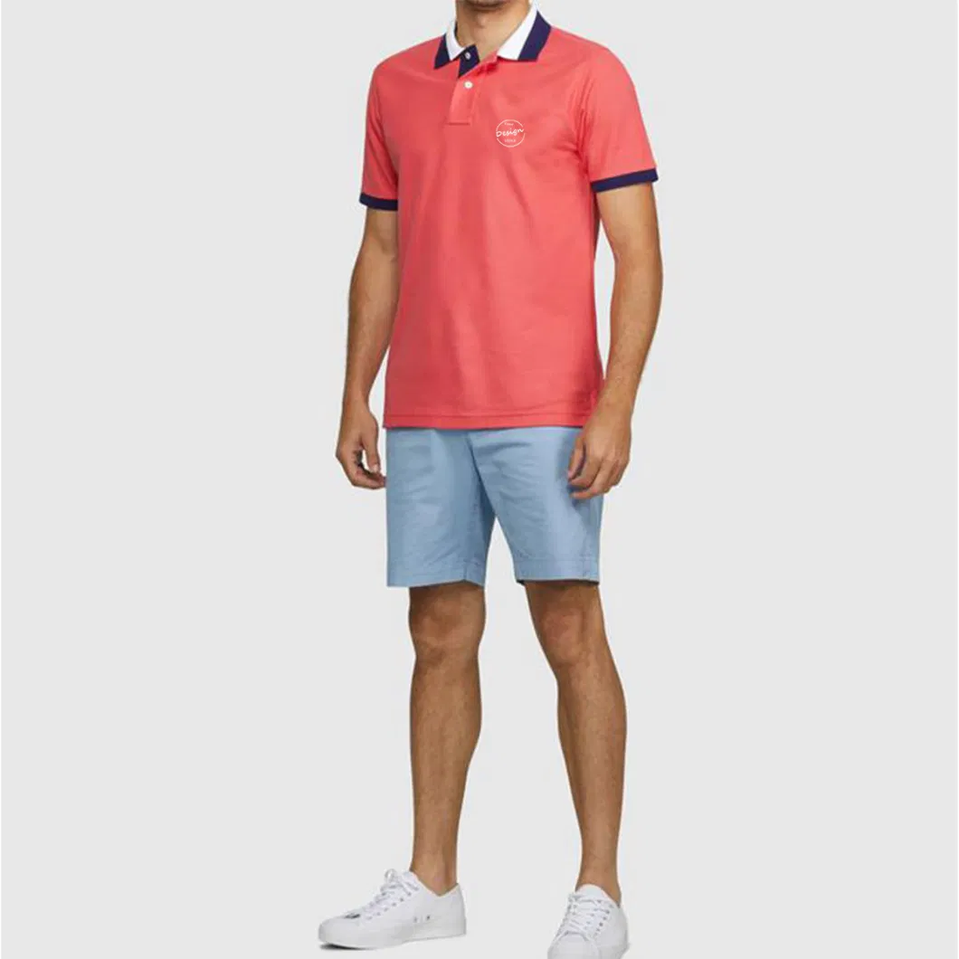 Custom Polo Shirt Printed Embroidery Logo Men Polo Shirt Short Sleeve Wholesale High Quality Casual Polo Shirt