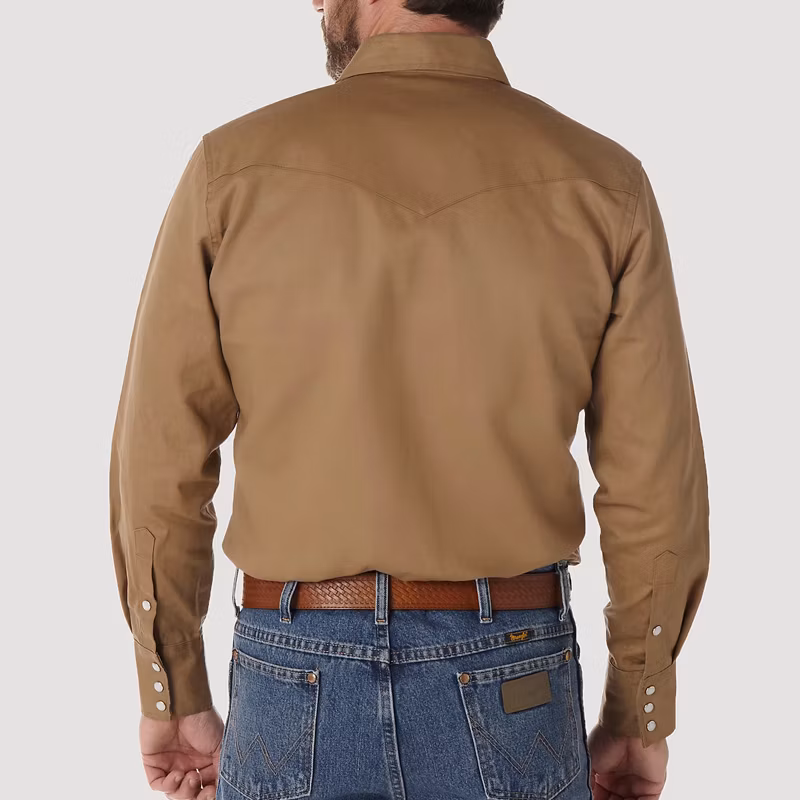 Men&prime; S Casual Dress Shirts Outfit Button Down Blouse Cotton Jeans Jackets Collar Denim Work Shirt Long Sleeve Plaid Solid Pattern