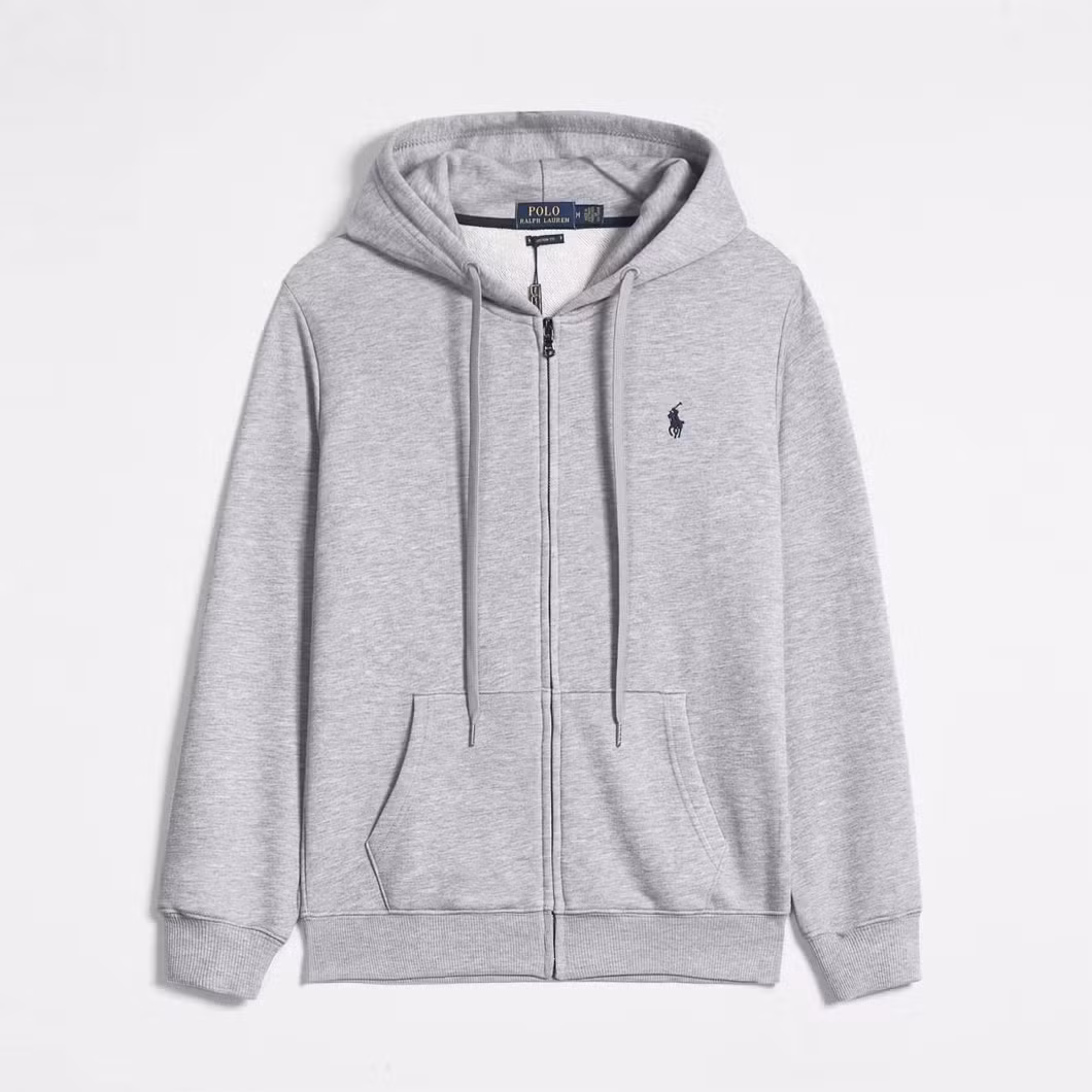 Brand Clothing New High Quality Men&prime;s Crocodile Embroidery Polo Shirt Quality Rl Polo Men Cotton Long Sleeve Shirt Hoodies Sweatshirts