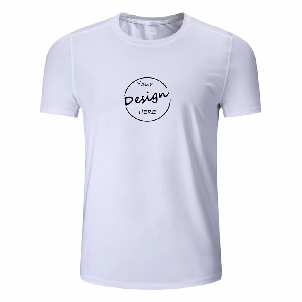 Top Quality Custom Men Fitness Wear Plain Tshirt Polyester Gym Active Muscle Tees Shirt Manufacturers