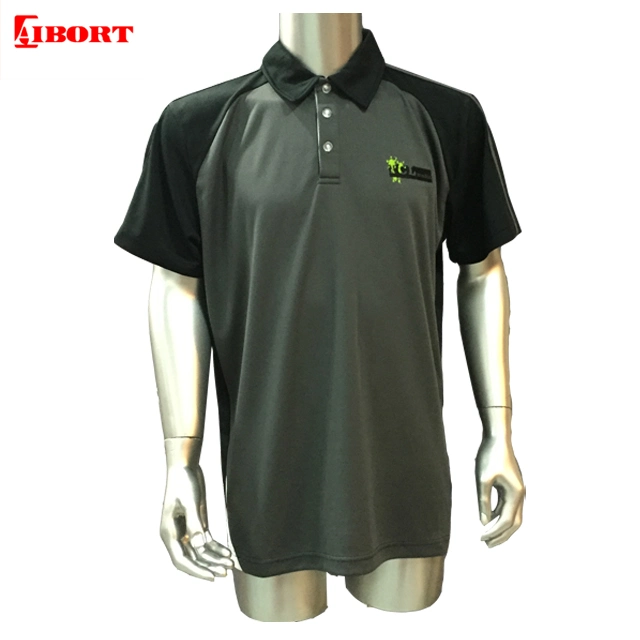 Aibort Custom Clothing Fashion Embroidery Logo Polo Shirt (Polo-138)