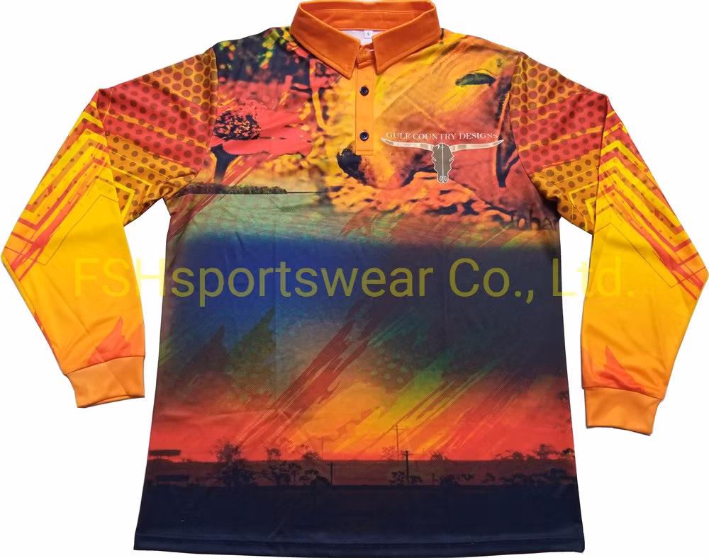 High Quality Sublimation Printing Personalized Disc Golfer Custom Name Men Polo Shirts