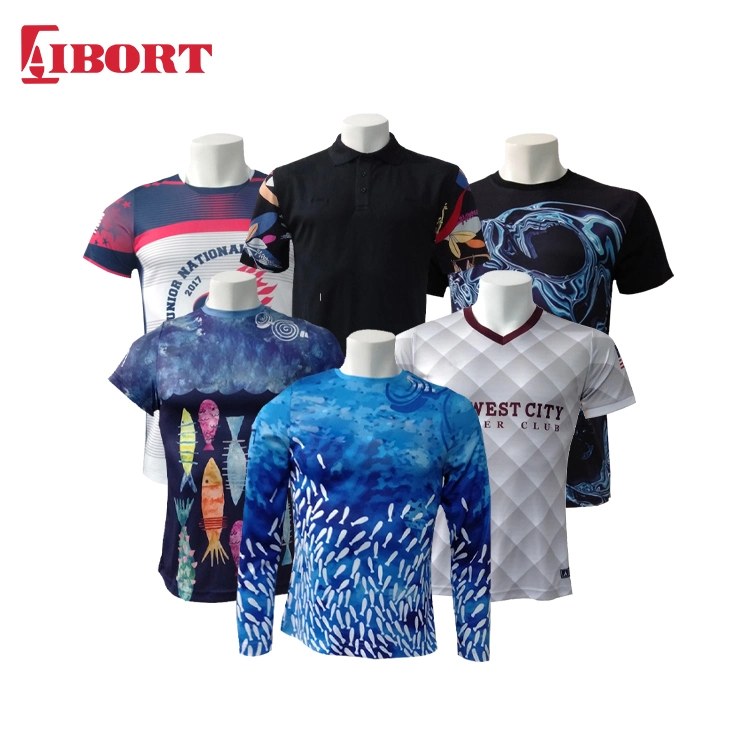 Aibort Custom Clothing Fashion Embroidery Logo Polo Shirt (Polo-138)