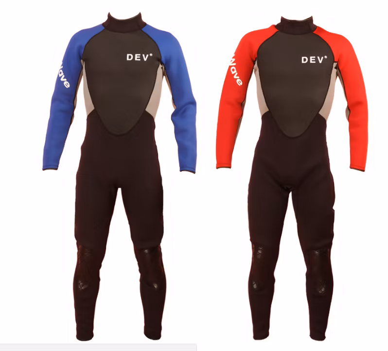 Diving Surfing Back Zip Long Sleeve for Men and Women Snorkeling One Piece Full Wetsuits 3mm Neoprene