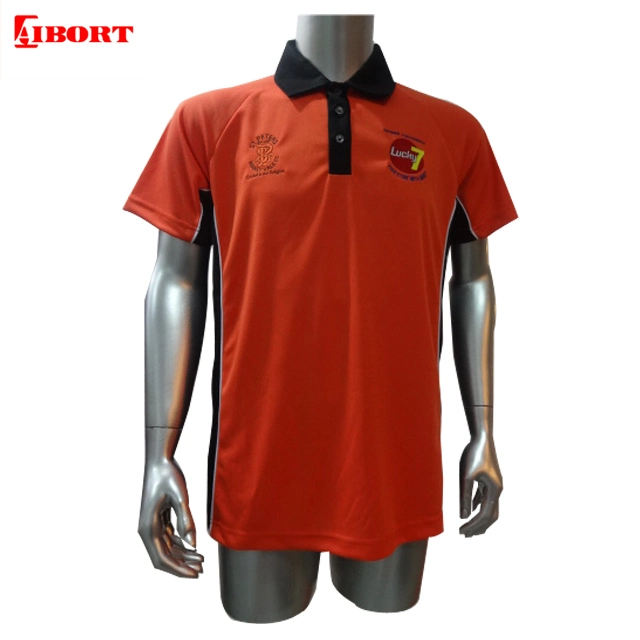 Aibort Custom Clothing Fashion Embroidery Logo Polo Shirt (Polo-138)