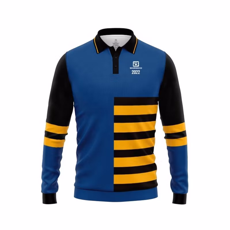 OEM Custom Logo Printed Sublimated Golf Polo T Shirt Custom Polo Shirt for Men