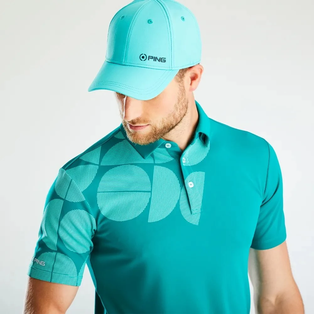 Custom Sublimation Embroidery Print Quick Dry T Shirt Golf Polo Shirt