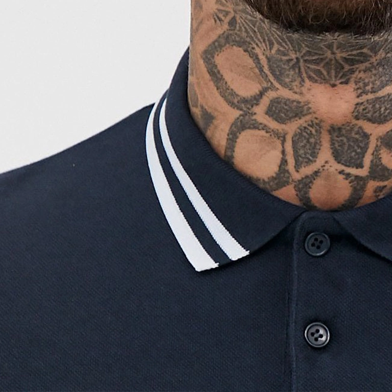 Custom Embroider 100% Cotton Men&prime;s Polo Shirts