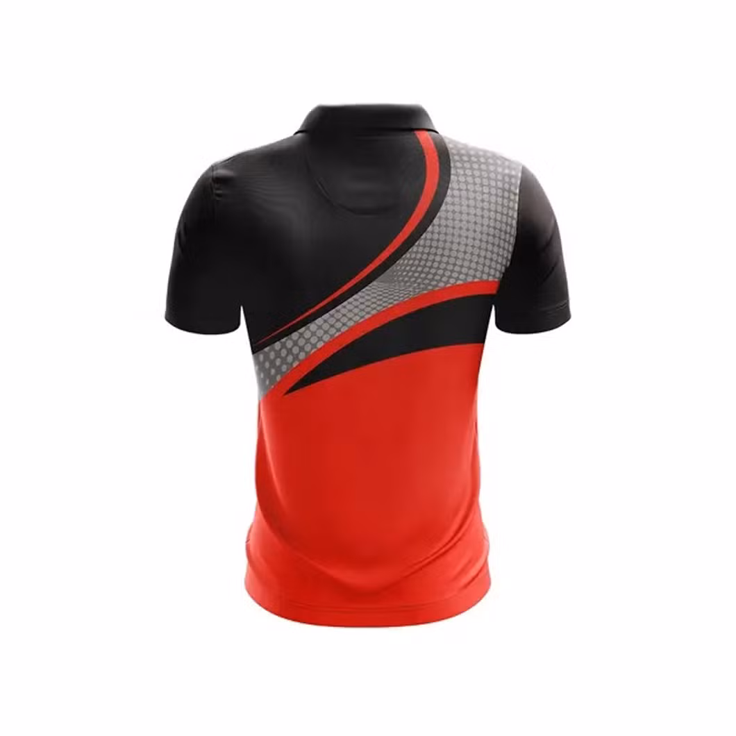 OEM Custom Logo Printed Tee Sublimated Golf Jersey Custom Full Sublimation Printing Mens Polo Shirt