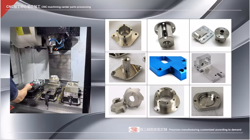 Precision Aluminum Stainless Steel Copper Brass Machine Turing Milling Hardware Machined Lathe Processing Stamping Sheet Metal Part CNC Machining