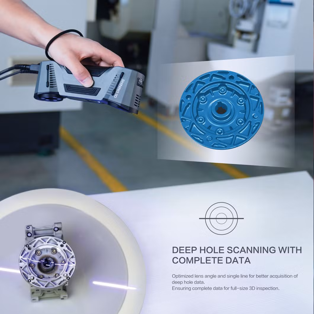 Wholesale Handheld Portable Industrial Laser 3D Scanner 3D Scanning Service Handheld 3D Printer for Reverse Engineering Measurement Scanning Vehicle Metal Parts