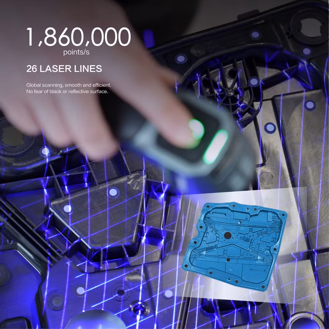 Wholesale Handheld Portable Industrial Laser 3D Scanner 3D Scanning Service Handheld 3D Printer for Reverse Engineering Measurement Scanning Vehicle Metal Parts