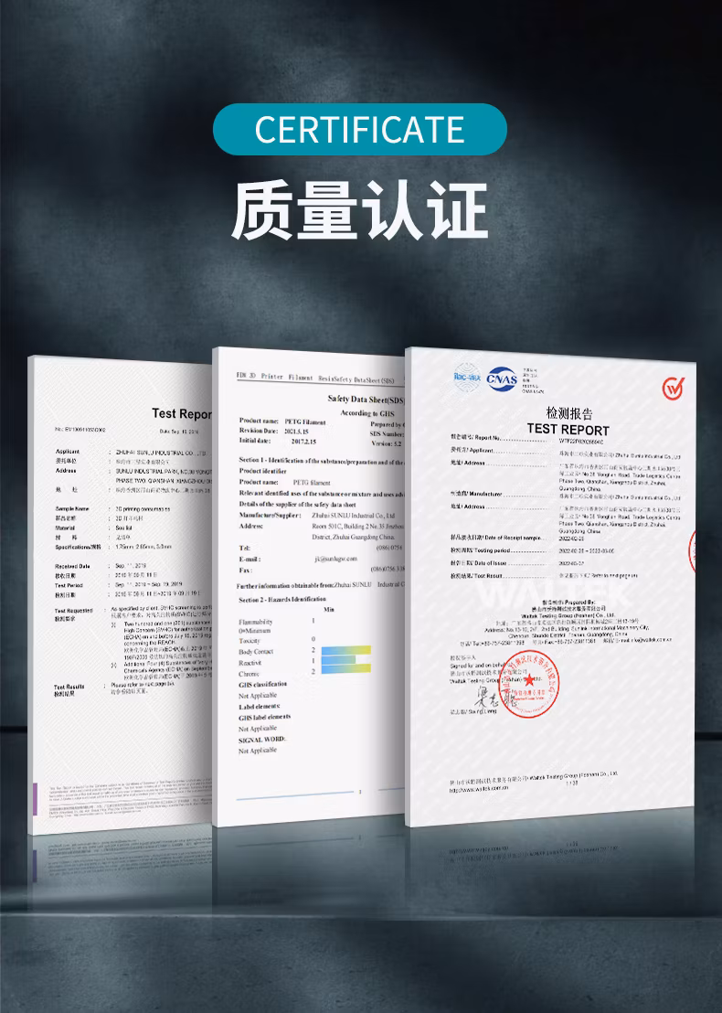 High-Quality PLA Toughness Enhanced Color 3D Printer Printing Filament