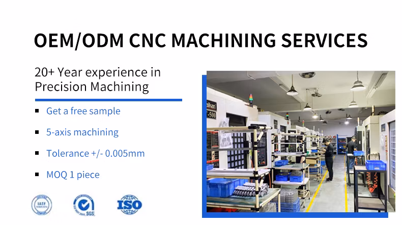 Custom Made Precision Lathe Machined Parts Milling Metal Anodizing Aluminum Turning CNC Machining Parts