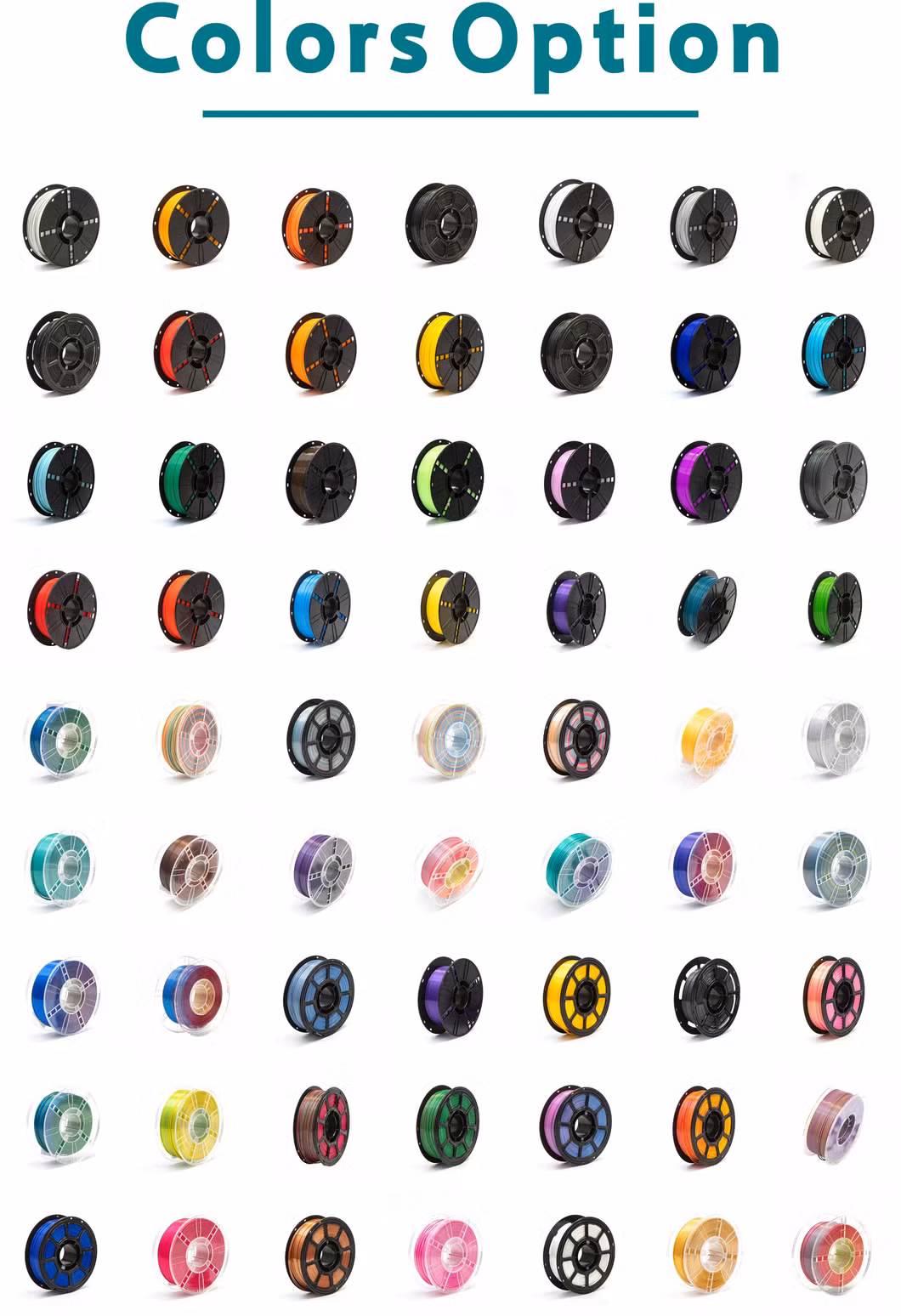 High-Quality PLA Toughness Enhanced Color 3D Printer Printing Filament
