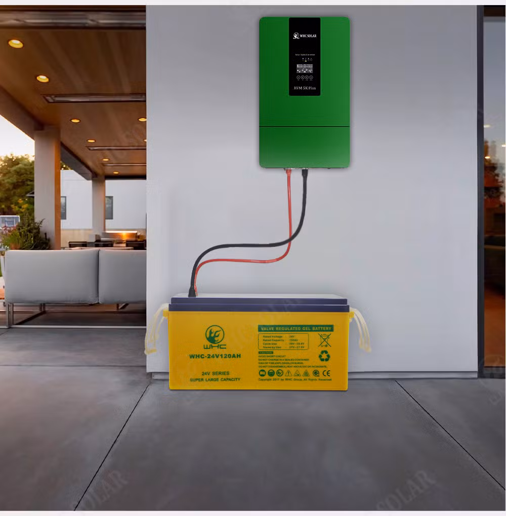 WHC Inverter Solar 5000W Hybrid Solar Inverter Power Inverter Pure Sine Wave With Parallel Function